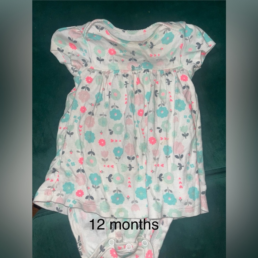Floral Print Kids Shirt - Multicolor